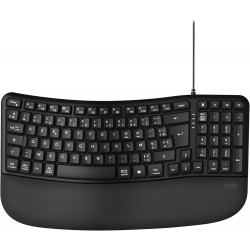 CLAVIER FILAIRE ERGONOMIQUE...