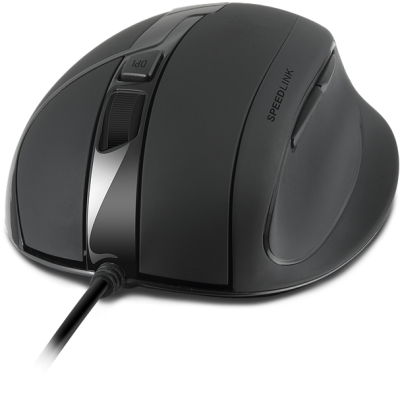 SOURIS ERGONOMIQUE FILAIRE SPEEDLINK OBSIDIA