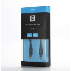 CABLE OPTIQUE AUDIO D2 - 3M