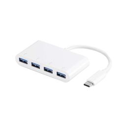 HUB USB-C D2 VERS 4 PORTS...