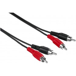 CABLE 2X RCA HAMA  - TAILLE...