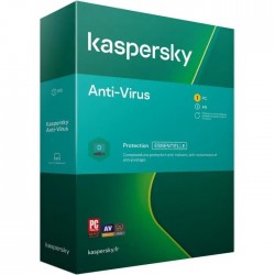 Antivirus Kaspersky anti-virus 1PC / 1 AN