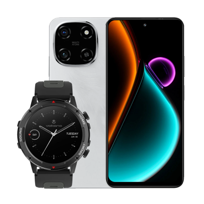 BUNDLE BLACKVIEW COLOR 6 BLANC AVEC VOLKANO POWER SERIES