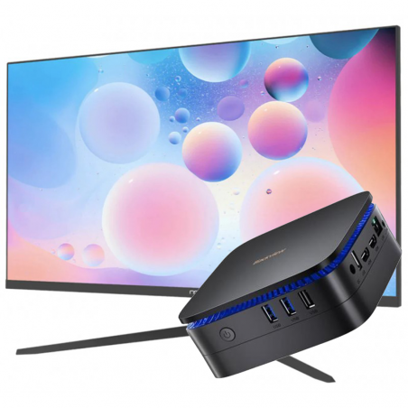 BUNDLE MINI PC BLACKVIEW MP20 RYZEN 3 ET MONITEUR 24" AIWA MF240E