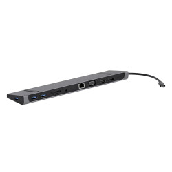 HUB 11 EN 1 TNB EN USB-C DSMST12 - COMPATIBLE TRIPLES MONITEURS