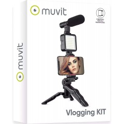 Pack vlogger MUVIT Trépied...