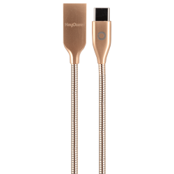 Câble USB-C en métal KEYOUEST - Or