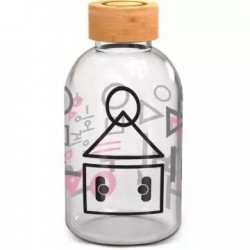 Petite bouteille en verre -...
