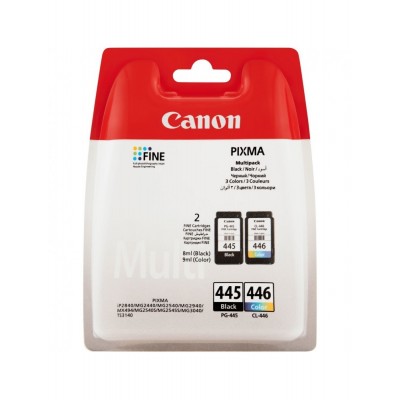 Pack de cartouches CANON 445/446 Noir & Couleurs