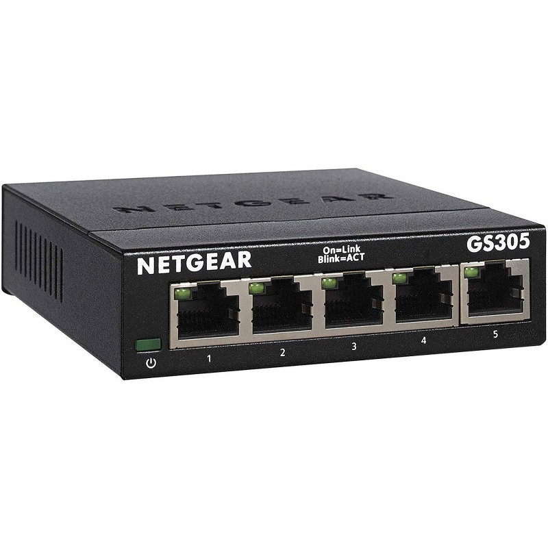 Switch 5 ports NETGEAR Ethernet Gigabit Metal