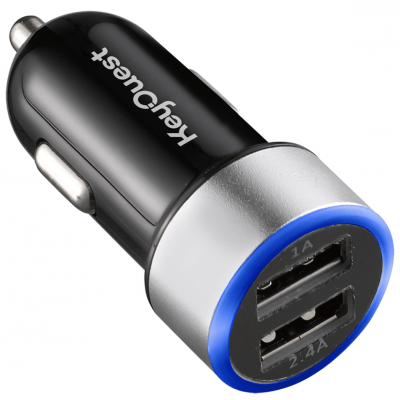 Chargeur voiture EKOGREEN - USB-A / USB-C