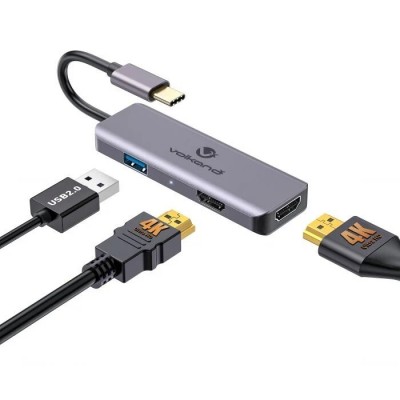 Adaptateur VolkanoX Core Duo - Type C vers HDMI