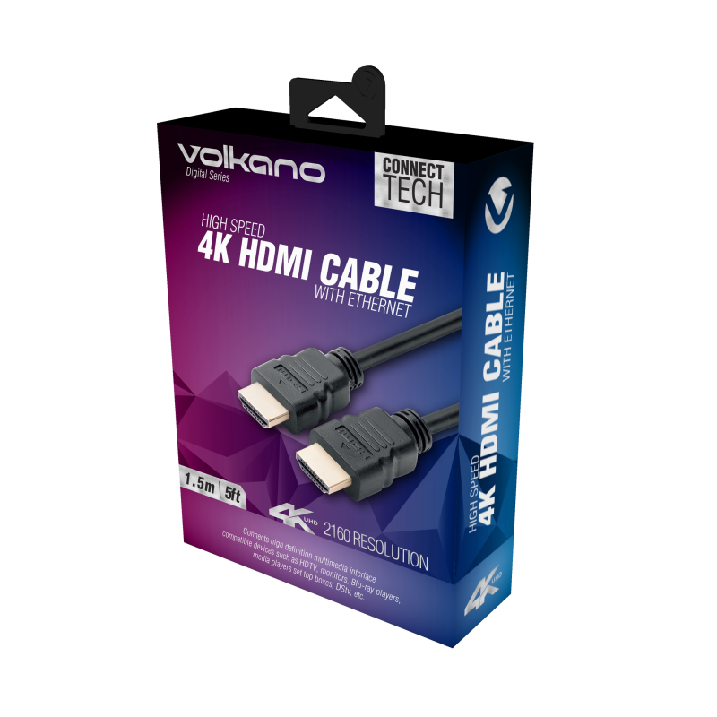 Câble HDMI 4K VOLKANO DIGITAL SERIES - 1.5M
