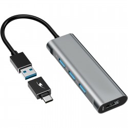 HUB USB / USB-C BLUESTORK