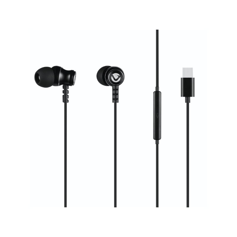 Écouteurs USB-C Volkano Prism 2.0 Series - Black