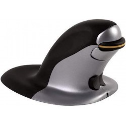 Souris verticale sans-fil FELLOWES PENGUIN - TAILLE MOYENNE / AMBIDEXTRE