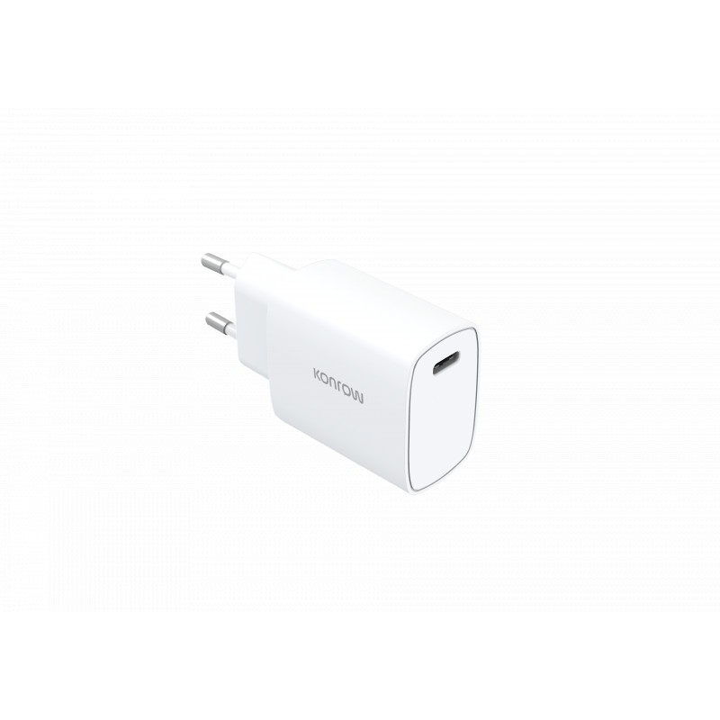 Adaptateur secteur mural KONROW KC20CW - Blanc