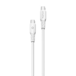 Câble USB-C KEYOUEST - BLANC 1.2M