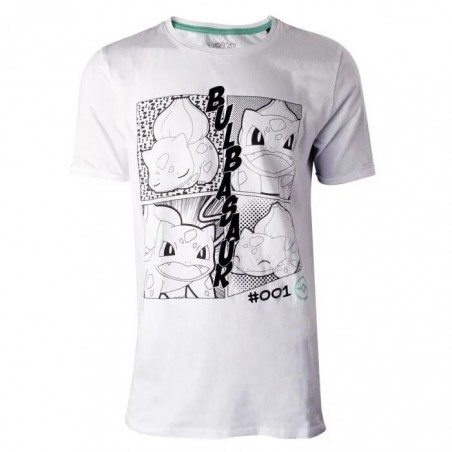 T-SHIRT POKEMON MANGA BULBI