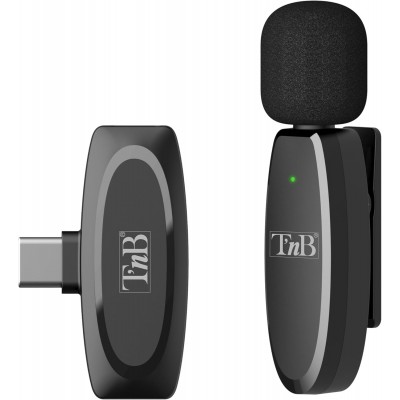 Microphone cravate sans fil TNB INFLUENCE - Noir