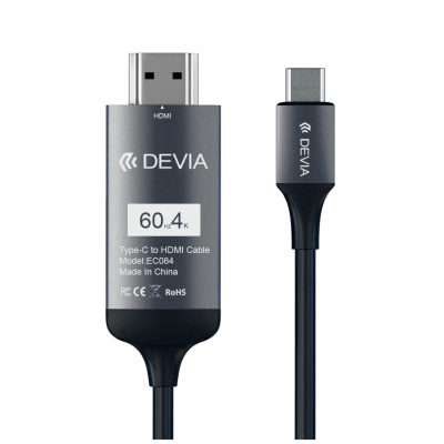 Câble USB-C vers HDMI DEVIA Storm Series