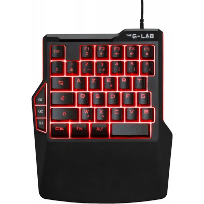 CLAVIER GAMING A UNE MAIN THE G-LAB KEYZ THORIUM - VERSION FILAIRE
