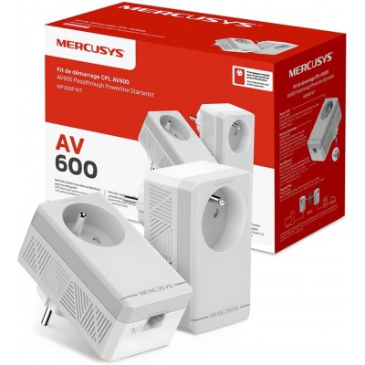 CPL ETHERNET MERCUSYS MP300P KIT - PACK DE 2