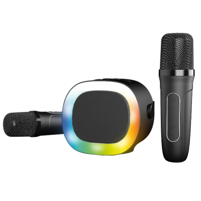 ENCEINTE KARAOKE SANS FIL R-MUSIC KARADISCO + 2 MICROS