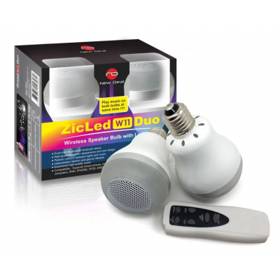 AMPOULE CONNECTÉE NEW DEAL KIT ZICLED W11 DUO SOLDES -50%