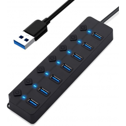 HUB USB 3.0 VERSION 7 PORTS...