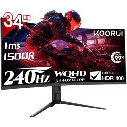 MONITEUR GAMING INCURVE 34"...