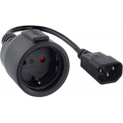 ADAPTATEUR IEC C14 (M) VERS...