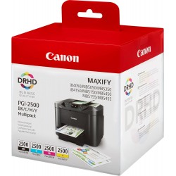 PACK DE CARTOUCHES CANON PGI-2500